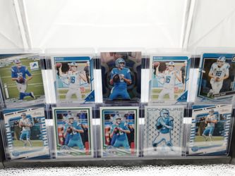 Jared Goff NFL sports cards