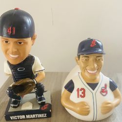 Cleveland Indian’s Bobble Head & Bath  Toy 