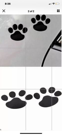 car stickers Dog legs design is very funny and suitable for everything( 4 Legs )