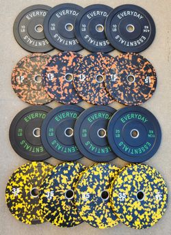 Olympic Bumper Weight Plate Pairs