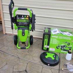 Greenworks Electric Pressure Washer 3000 Psi