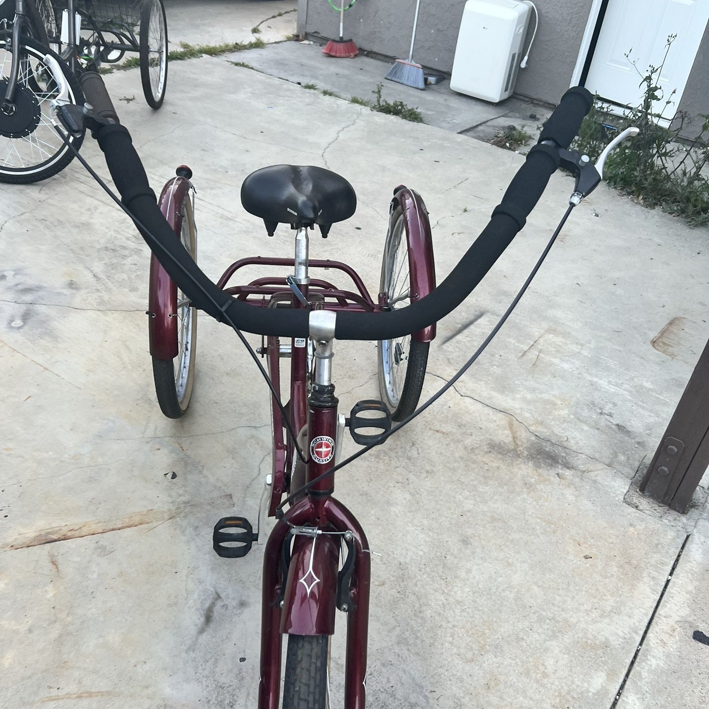 Red Schwinn Meridian Tricycle