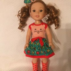 American Girl Wellie Wisher Willa Doll New