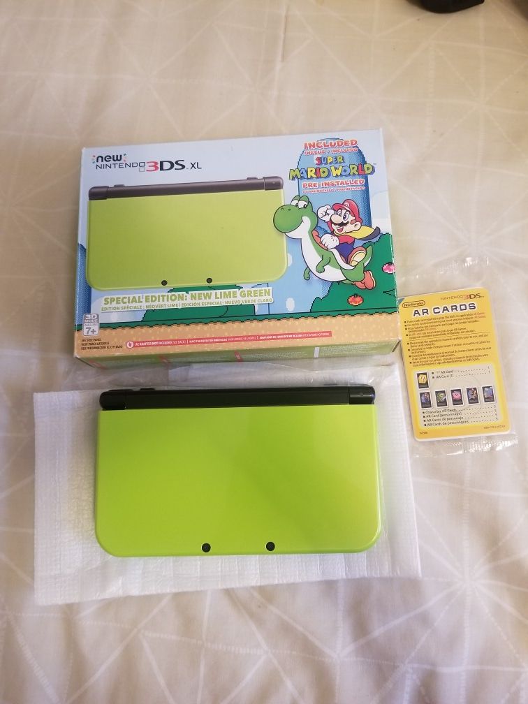 Lime green New nintendo 3ds XL