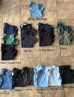 Polo’s for men Size Large