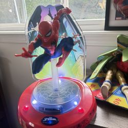 Spider-Man Night Light And Bank.