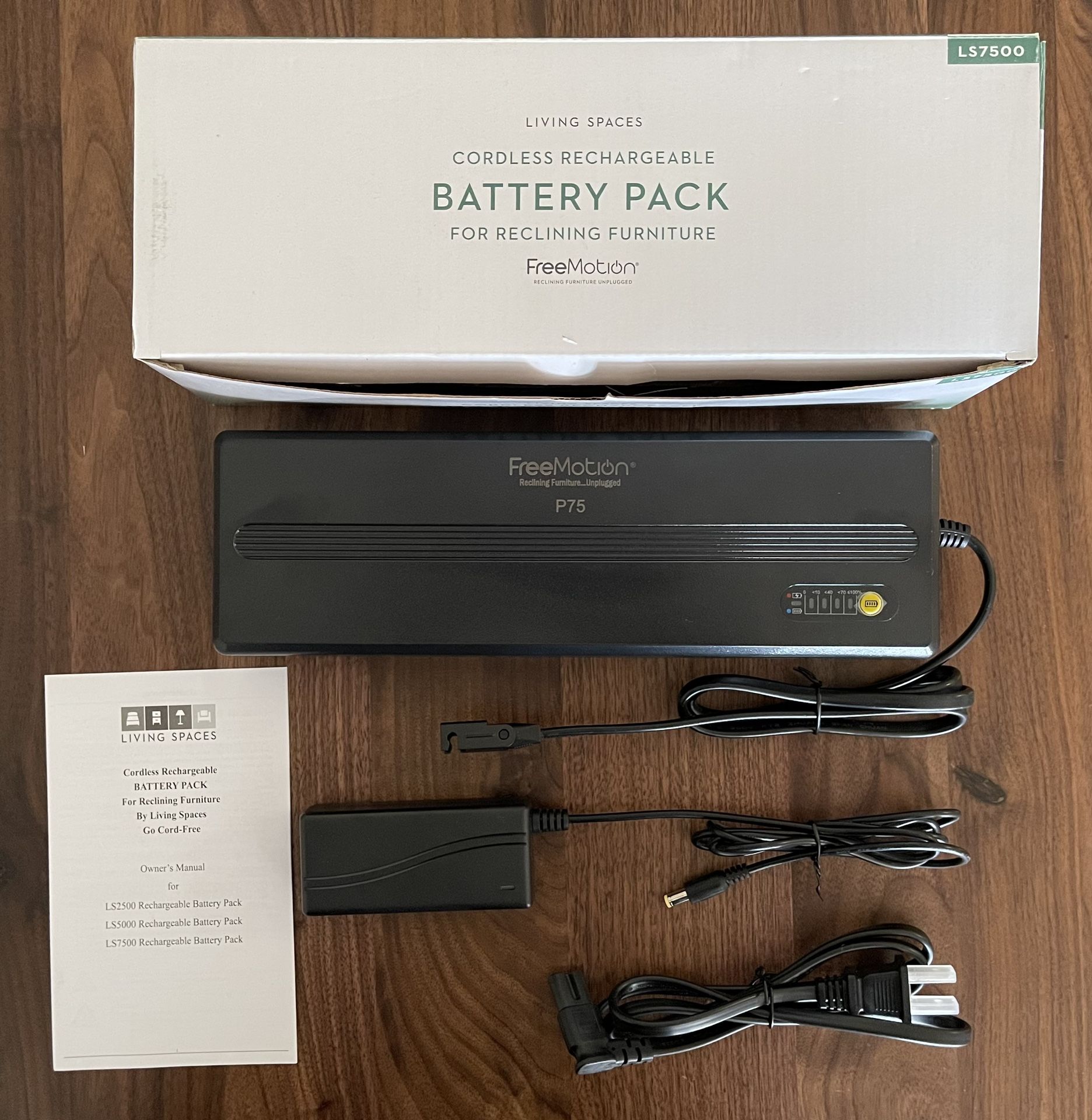 Living Spaces FreeMotion P75 (LS7500) Battery Pack For Reclining Furniture