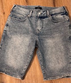 True Religion Rocco Light Wash Denim Shorts