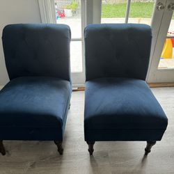 Blue Accent Chairs 