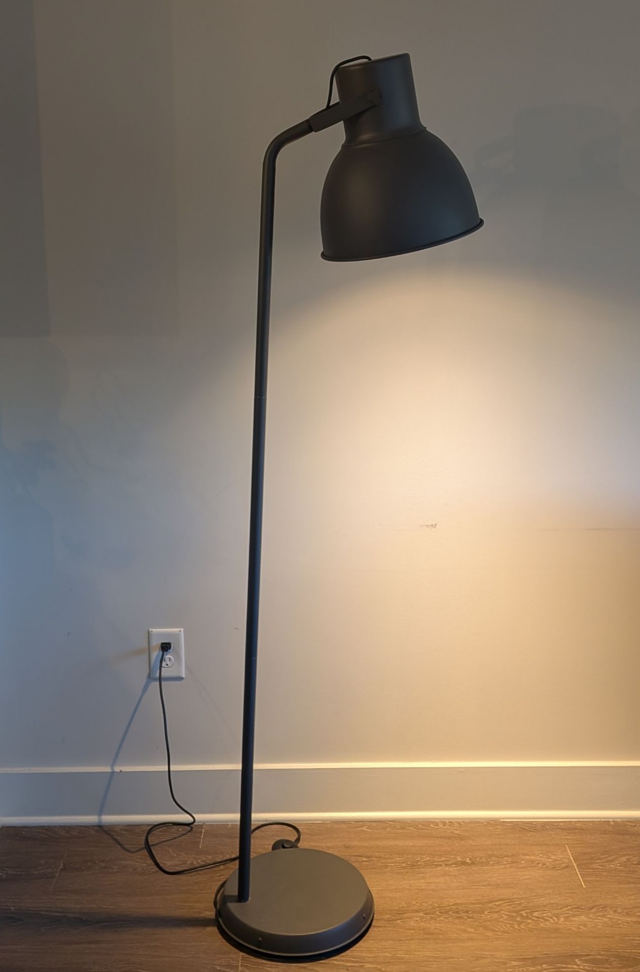 Gray Floor Lamp IKEA HEKTAR