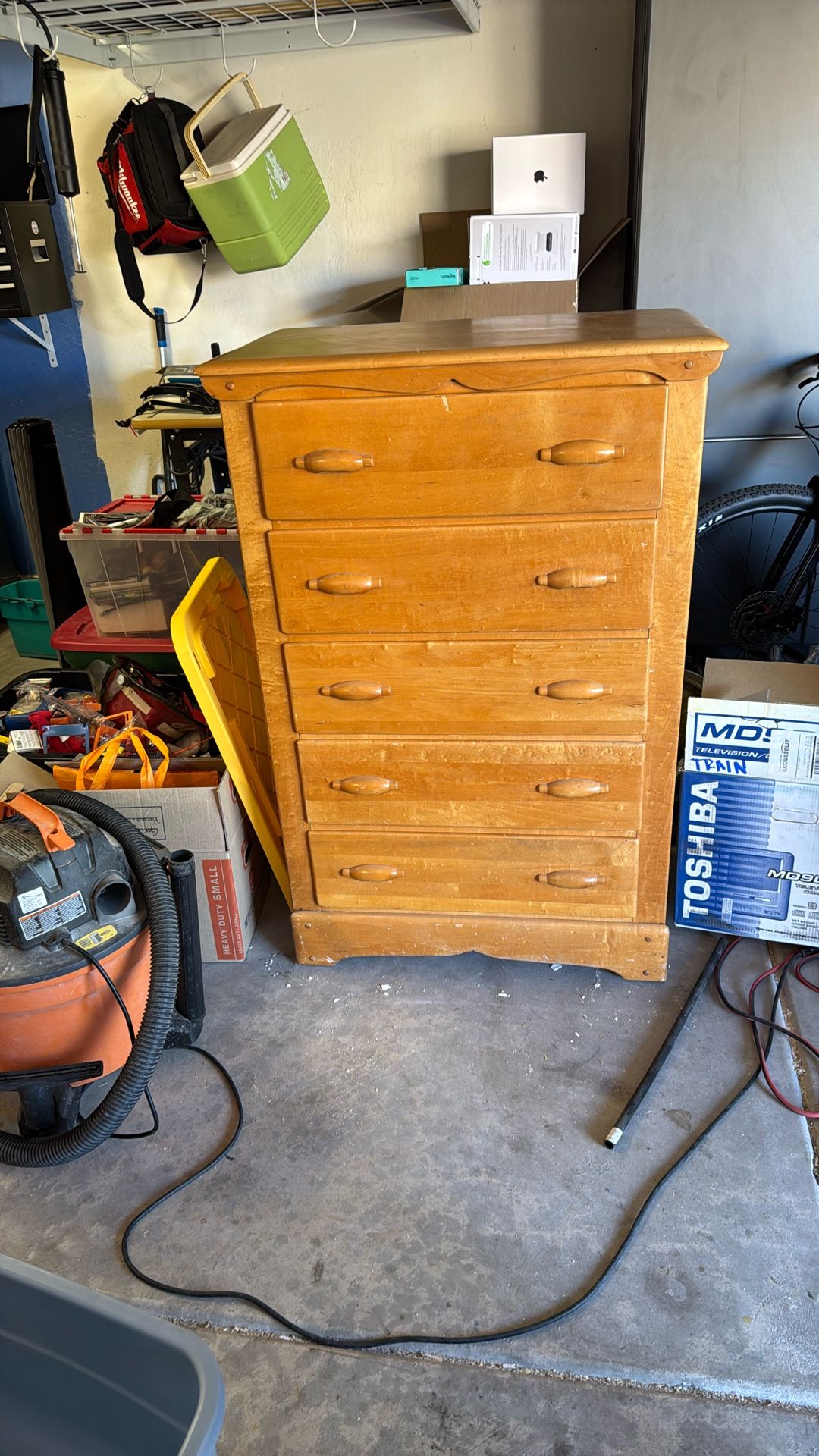 Solid Maple 1950’s Dresser