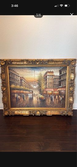 Big art  with a frame