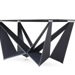 Serra 94” Dining Table - Smoked