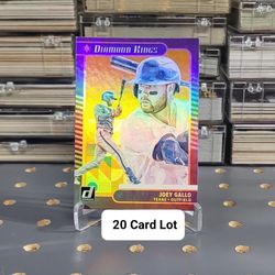 ⚾️ (20) 2021 Donruss ORANGE HOLO Cards