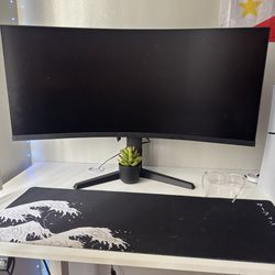 KOORUI 34-inch 165Hz Curved Gaming/Office Monitor