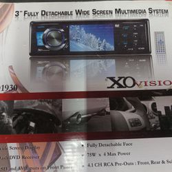 XO Vision Wide Screen Multimedia System 