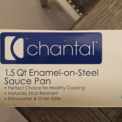 Chantal Enamel On Steel 1.5 Quart Pan