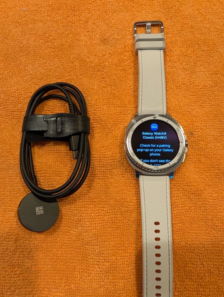 Samsung Galaxy Watch 8 Classic White 4g Unlocked From Samsung