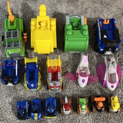 Paw Patrol Cars Lot 
