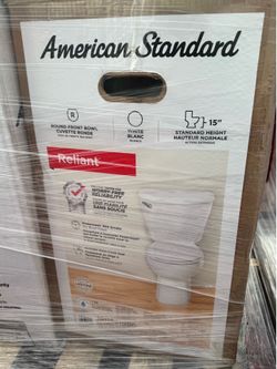 Reliant 12 in. Rough In 2-Piece 1.28 GPF Single Flush Round Toilet with Slow Close Seat in White