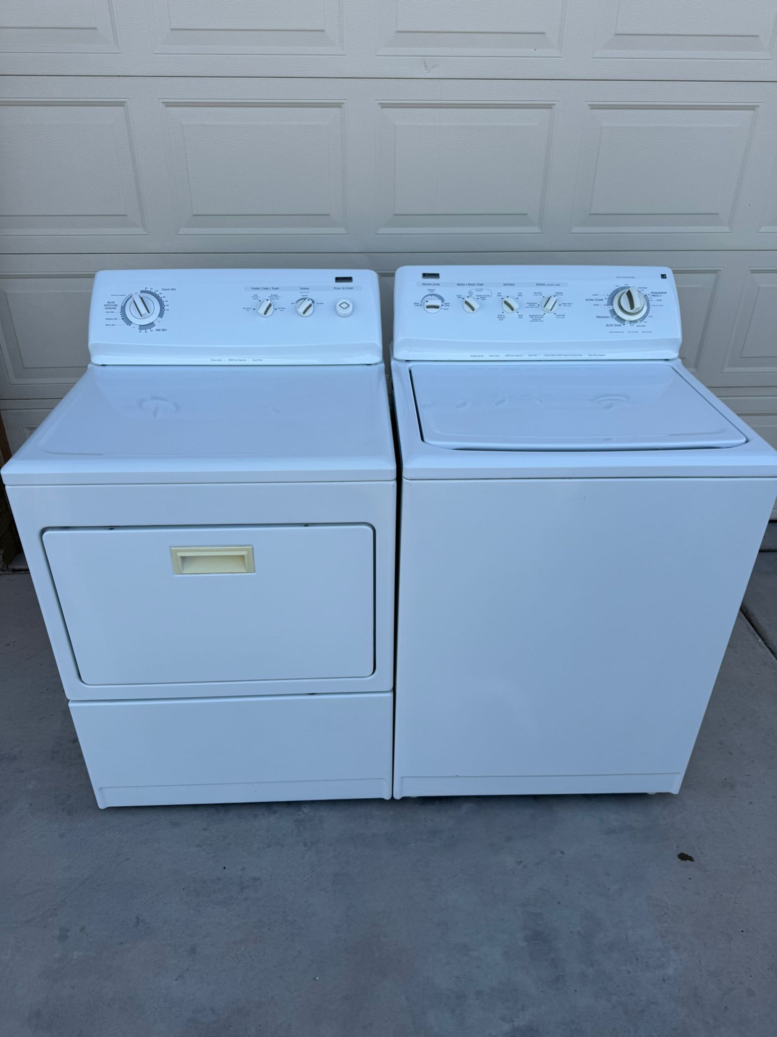 Kenmore Washer And Dryer Set