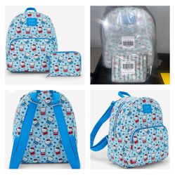 SANRIO Loungefly Hello Kitty & Dear Daniel Mini Backpack & Wallet SET (NWT)