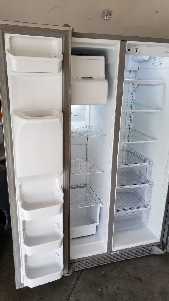 Stainless Steel side by side refrigerator