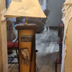 vintage sports memorabilia  golf-themed floor lamp 1927
