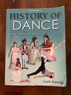 History of Dance Gayle Kassing