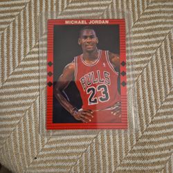 Michael jordan trading card