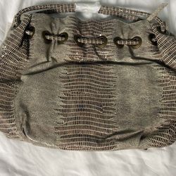 New Perlina Leather Snakeskin Bag With Tags 