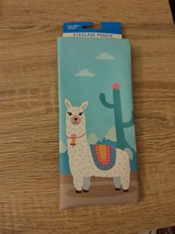 Llama cute Glasses Pouch $10