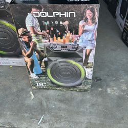 Bocinas Dolphin, 18 pulgadas