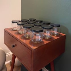 12-Pack Glass Jar & Lid Set from Amazon