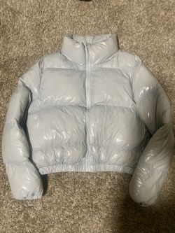 Grey Puffer Jacket