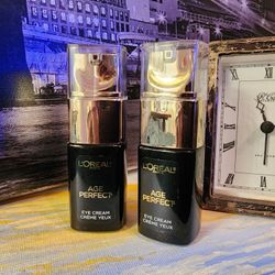 2x's NEW L'Oréal  AGE PERFECT EYE Wrinkle Cream