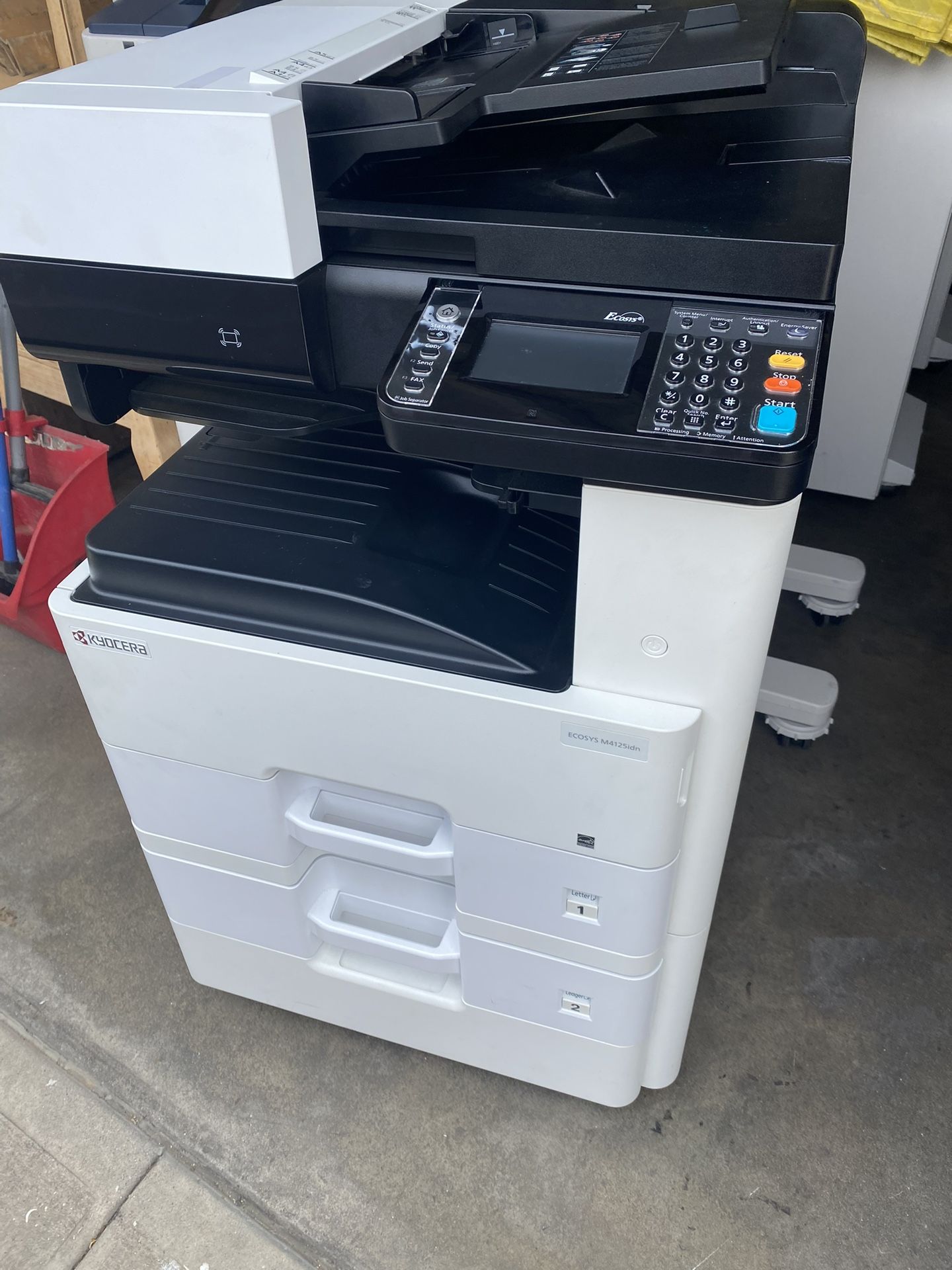 Kyocera ECOSYS M4125idn Black & White Multifunctions Low Counter