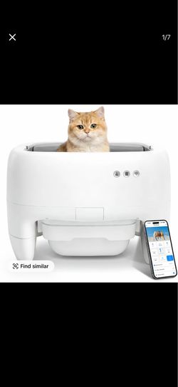 Brand new Warcat Open Top Self Cleaning Cat Litter Box
