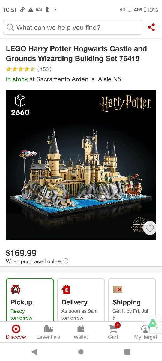 Harry Potter Lego Sets