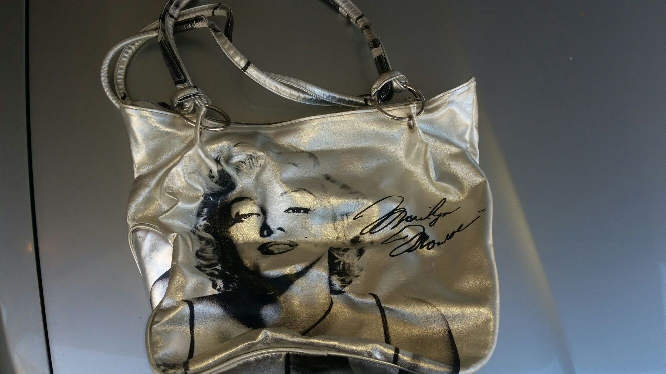 Marilyn Monroe Black Crossbody Bag