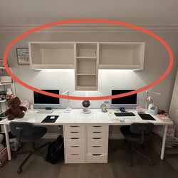 IKEA Sektion Wall Cabinet Frames Wall Adjustable Shelf Includes Suspension Rail