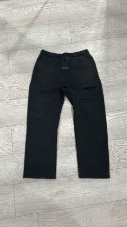Black essentials sweatpants
