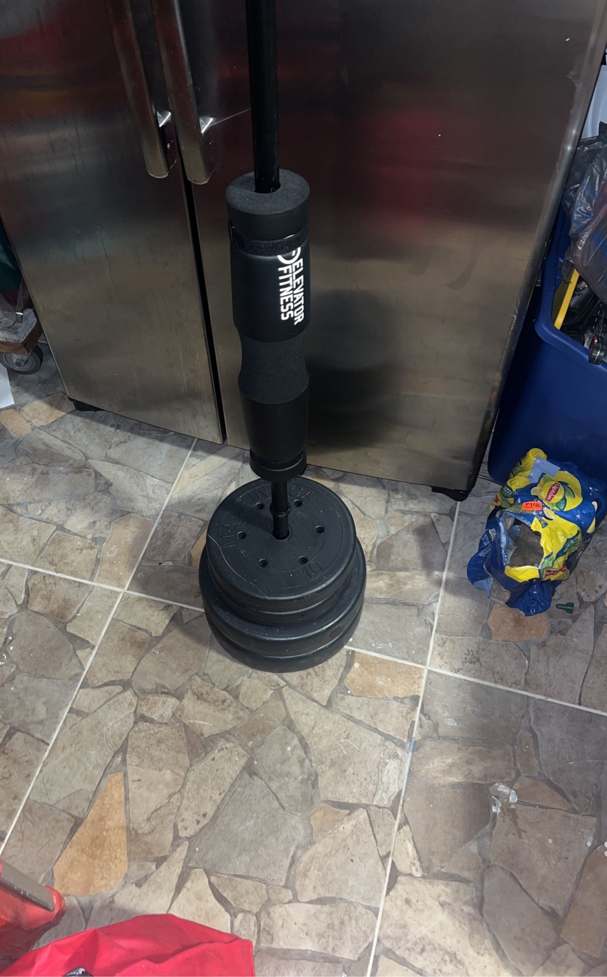 Weights And Barbell