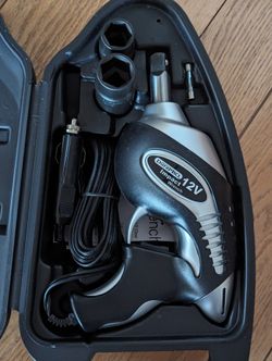 12 volt impact wrench cigarette lighter DuraPro 15-132 12-Volt Corded 1/2-Inch Impact Wrench with Cigarette Lighter  Connection for Sale in New Haven, CT