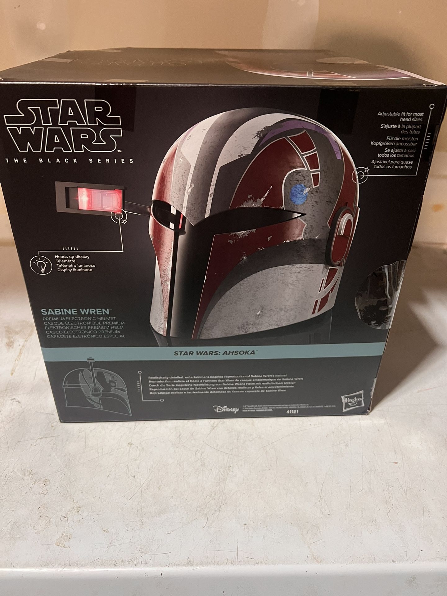 Starwars Sabine Wren helmet