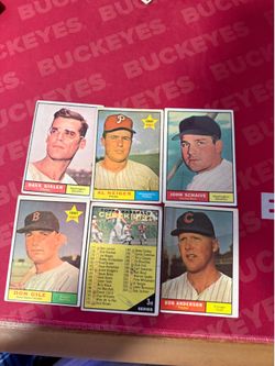 1961 Tops baseball cards