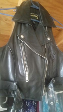 Leather Vest. American Top.