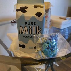 Pure Milk Carton Purse