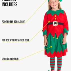 Elf Costume For Kids