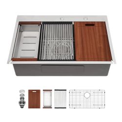 Sarlai 30inch Drop In Sink